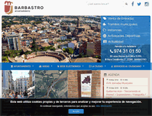 Tablet Screenshot of barbastro.org